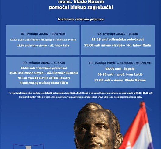 Proslava blagdana bl. Ivana Merza